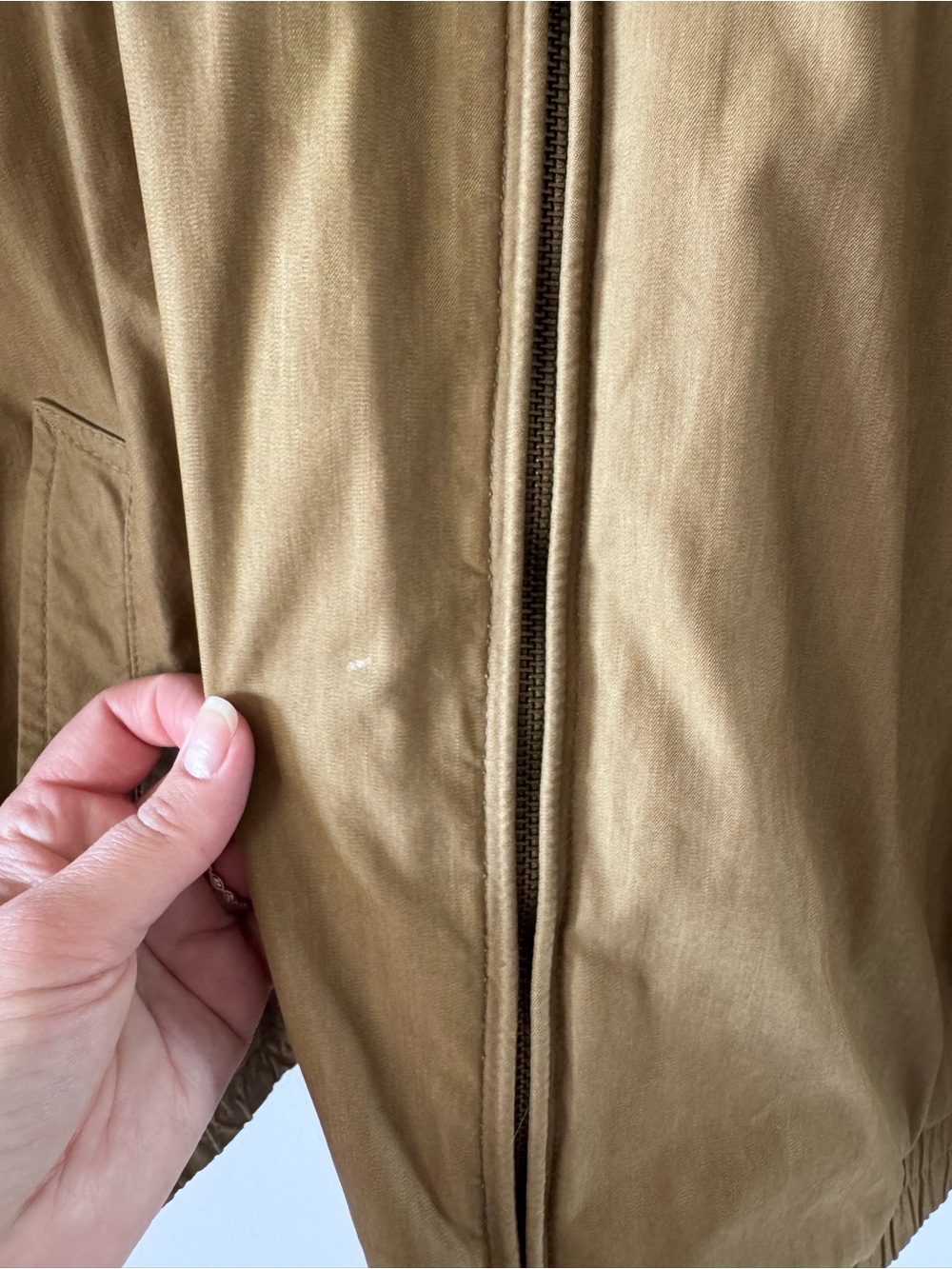 Vintage! London Fog Casual Zip Khaki Jacket with Removable Quited Liner - Picture 12 of 13